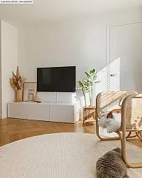 Tappeti rotondi - Otago (bianco)