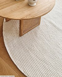 Tappeti rotondi - Otago (bianco)