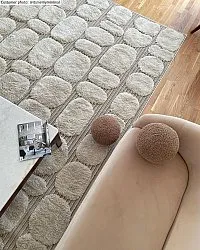 Tappeto A Pelo Lungo - Fondi (beige)