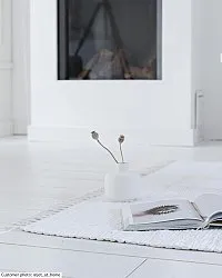 Tappeto Di Stracci - Silje (bianco)