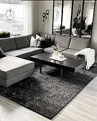Tappeto A Pelo Lungo - Cosy (antracite)