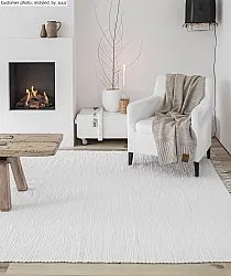 Tappeto Di Stracci - Silje (bianco)