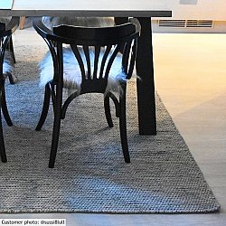 Tappeto In Lana - Otago (grigio/nero)