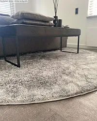 Tappeti rotondi - Cosy (argento)