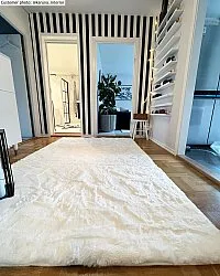 Tappeto A Pelo Lungo - Cloud Super Soft (bianco)