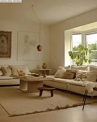 Tappeto In Lana - Layton (beige)