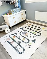 Tappeti per bambini - Safari road