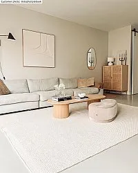 Tappeto In Lana - Coastal (creme)