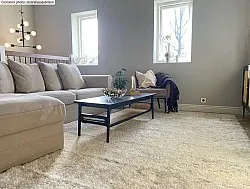 Tappeto A Pelo Lungo - Cosy (beige)