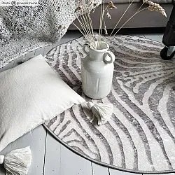 Tappeto rotondo - Zebra