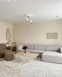 Tappeto A Pelo Lungo - Cosy (beige)