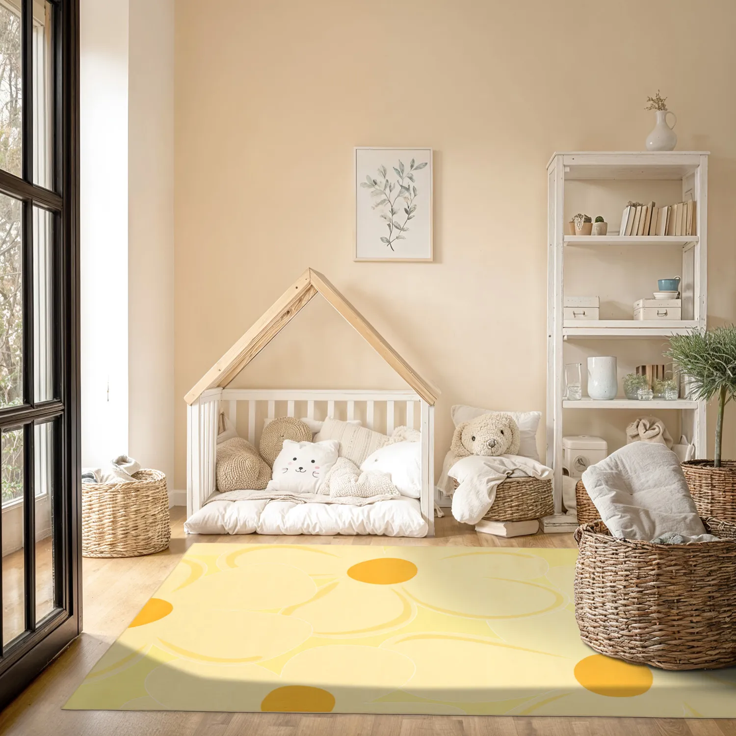 Tappeto Wilton - Honfleur (giallo/multiplo)