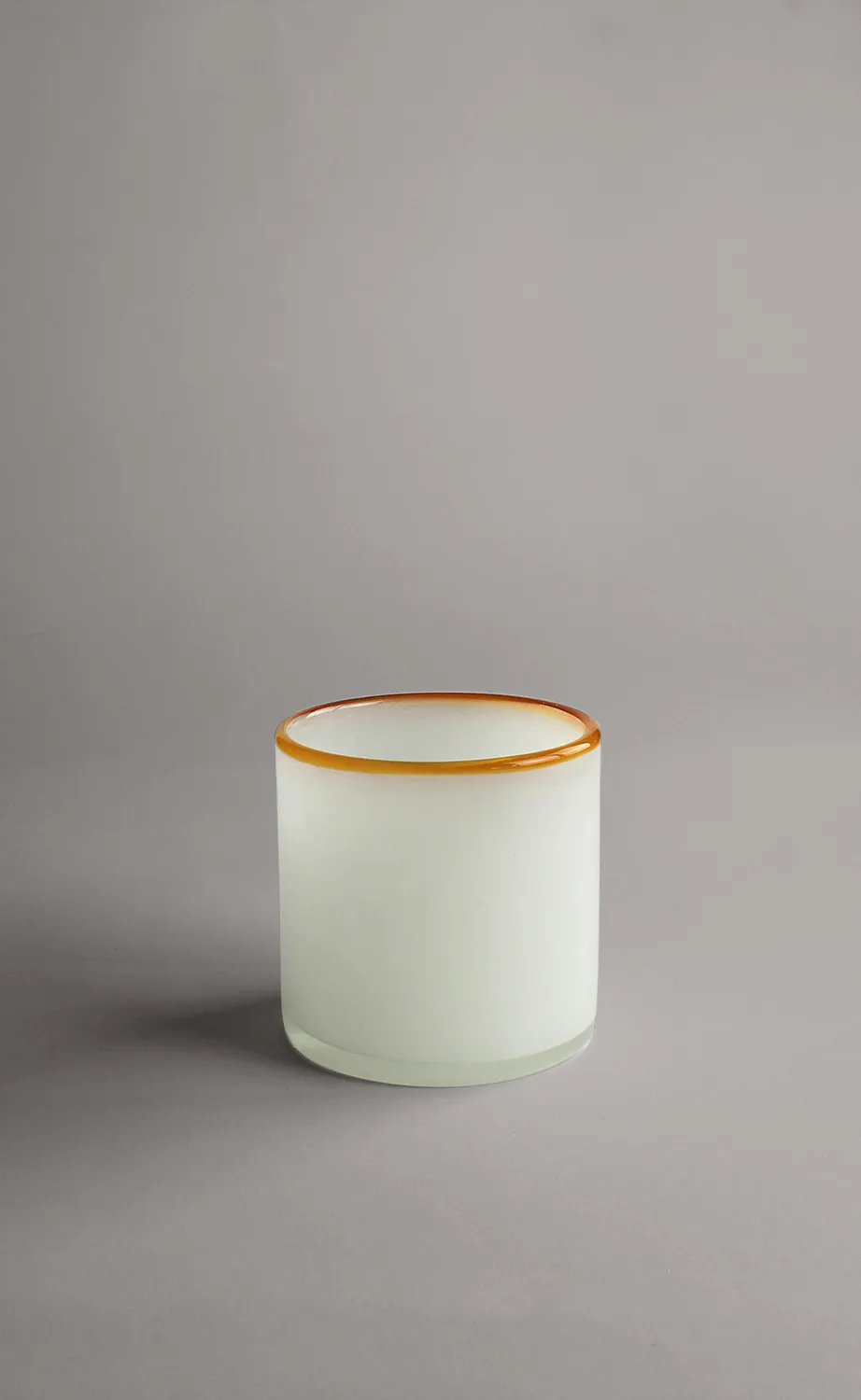 Porta candele M - Harmony (bianco/amber)