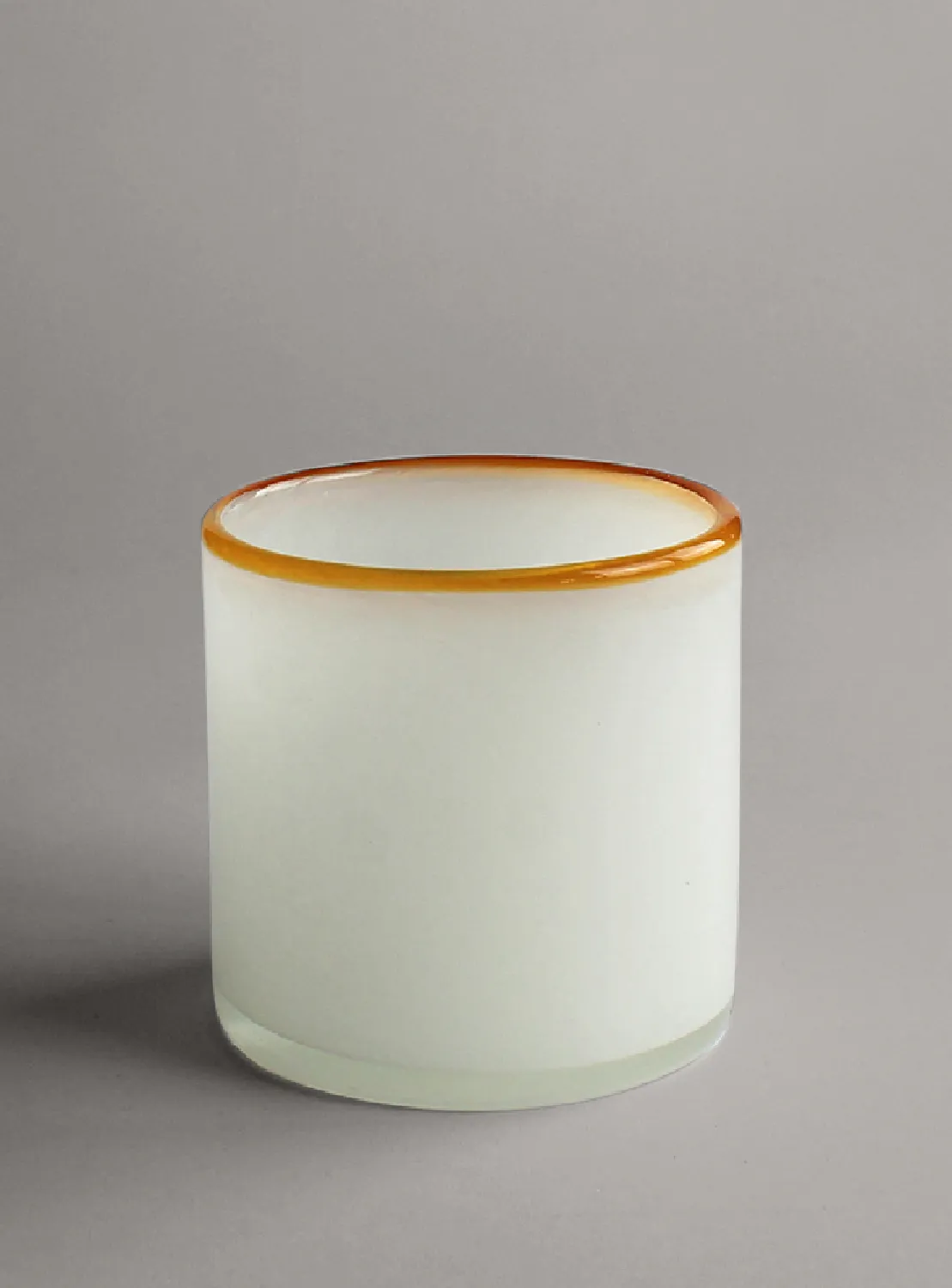Porta candele M - Harmony (bianco/amber)