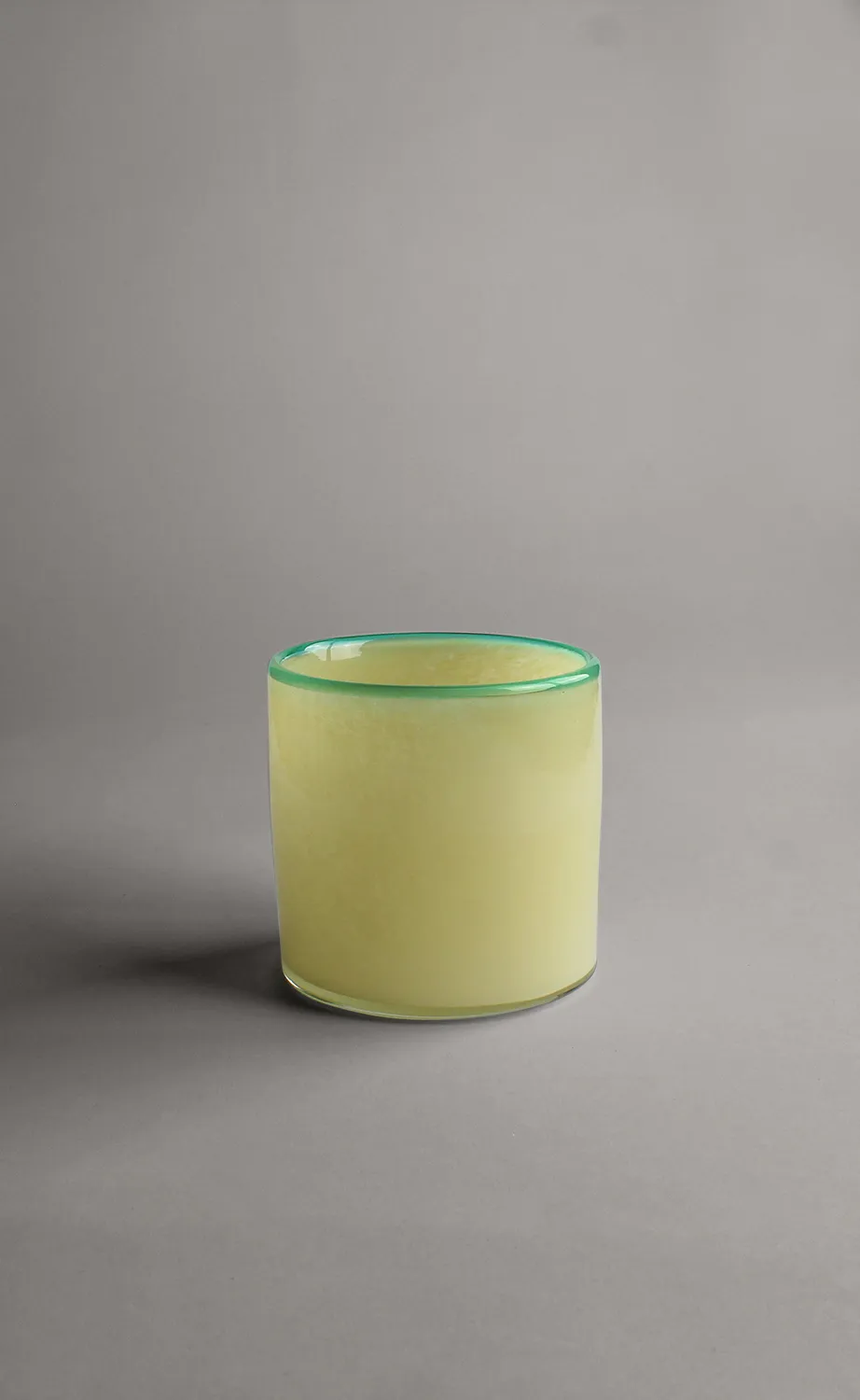 Porta candele M - Harmony (soft yellow/green)