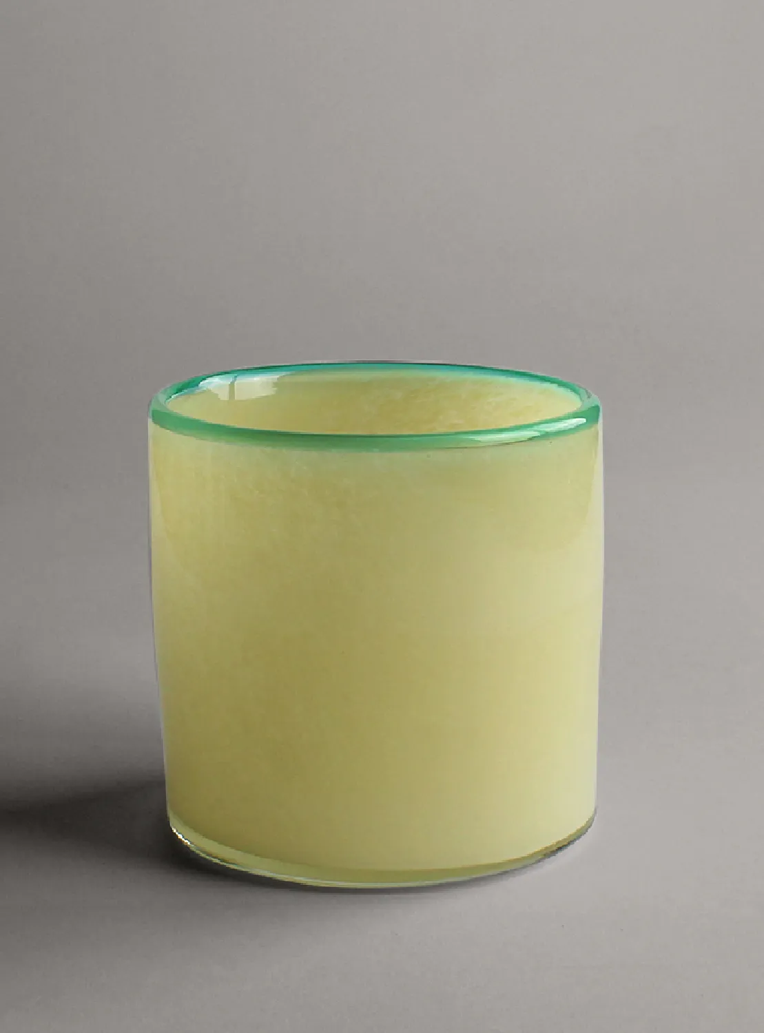 Porta candele M - Harmony (soft yellow/green)