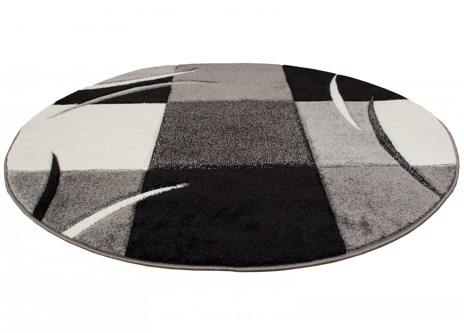 Tappeto Wilton - London Patch (nero)