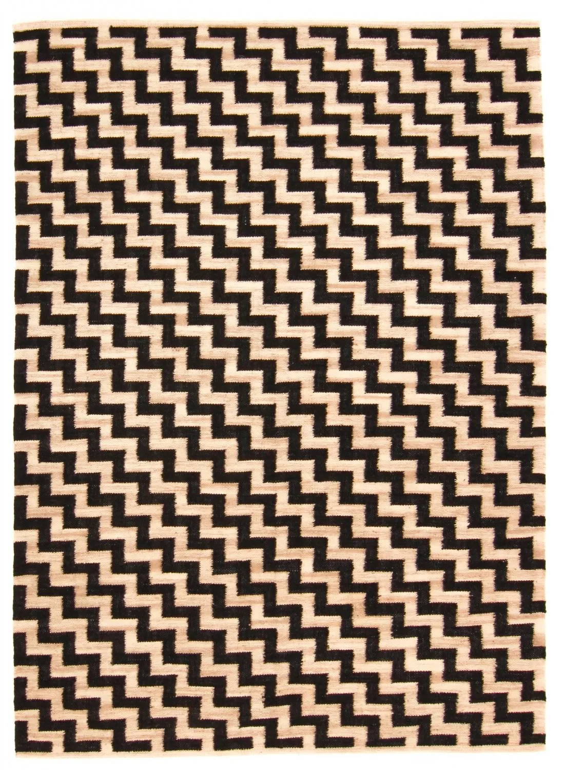 Tappeto In Iuta - Cabana (beige/nero)