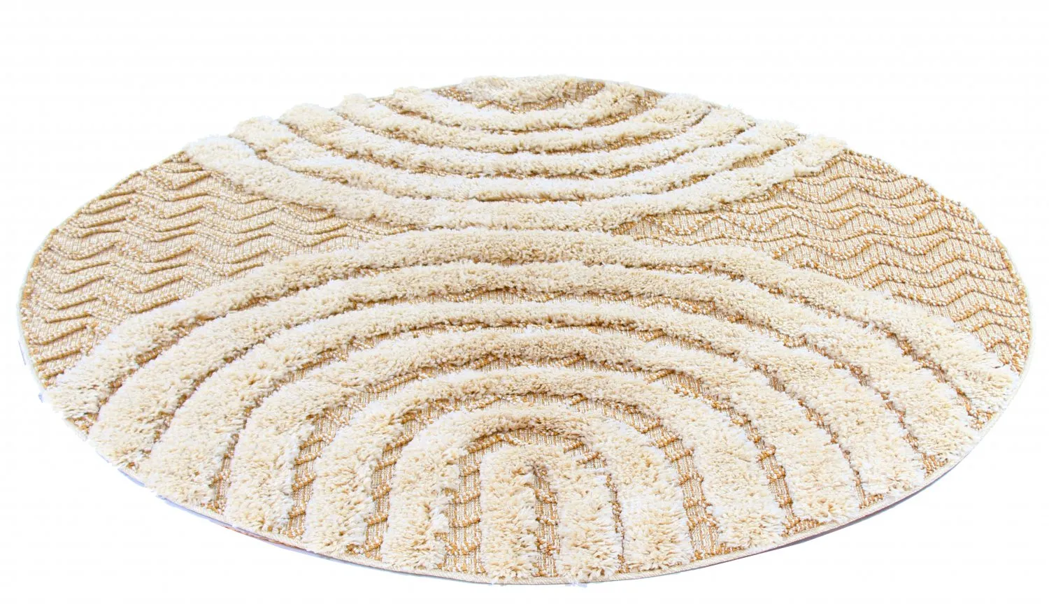Tappeti rotondi - Ronda (beige)