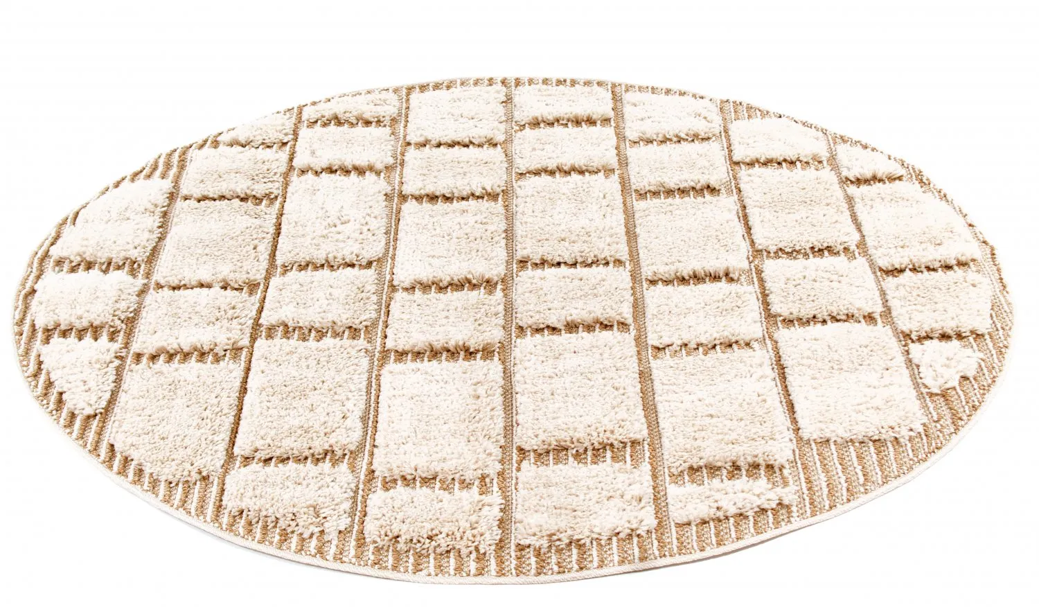 Tappeti rotondi - Lousa (beige)