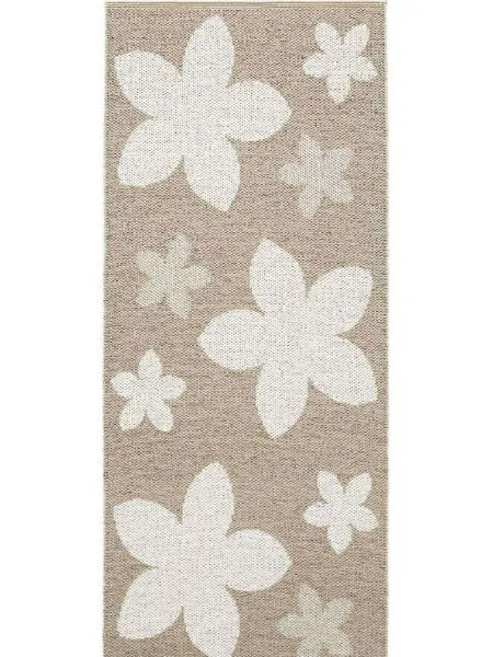 Tappeti In Plastica - L'Horredmatta Flower (beige)