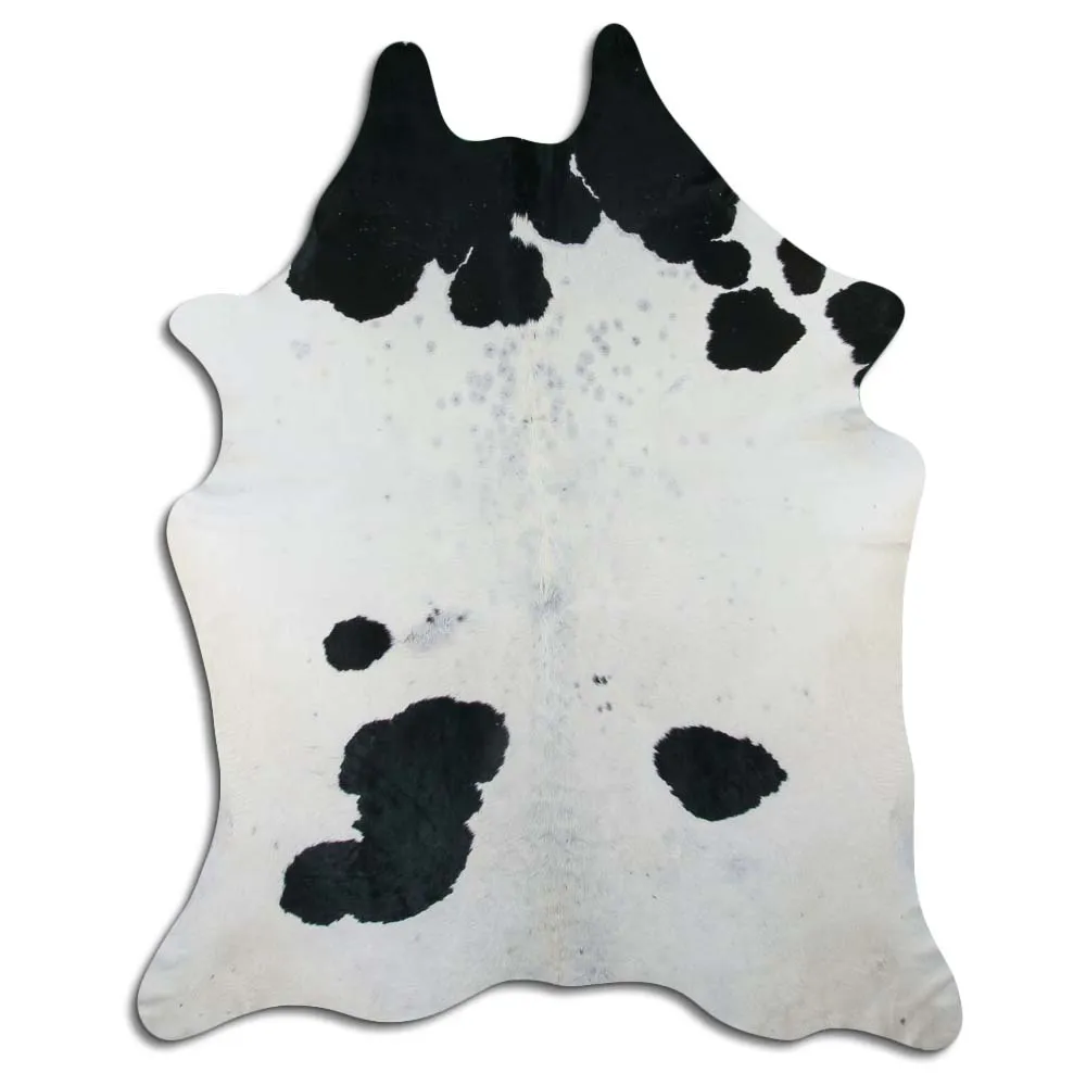 Tappeto Pelle Di Mucca - Bianco/nero 52