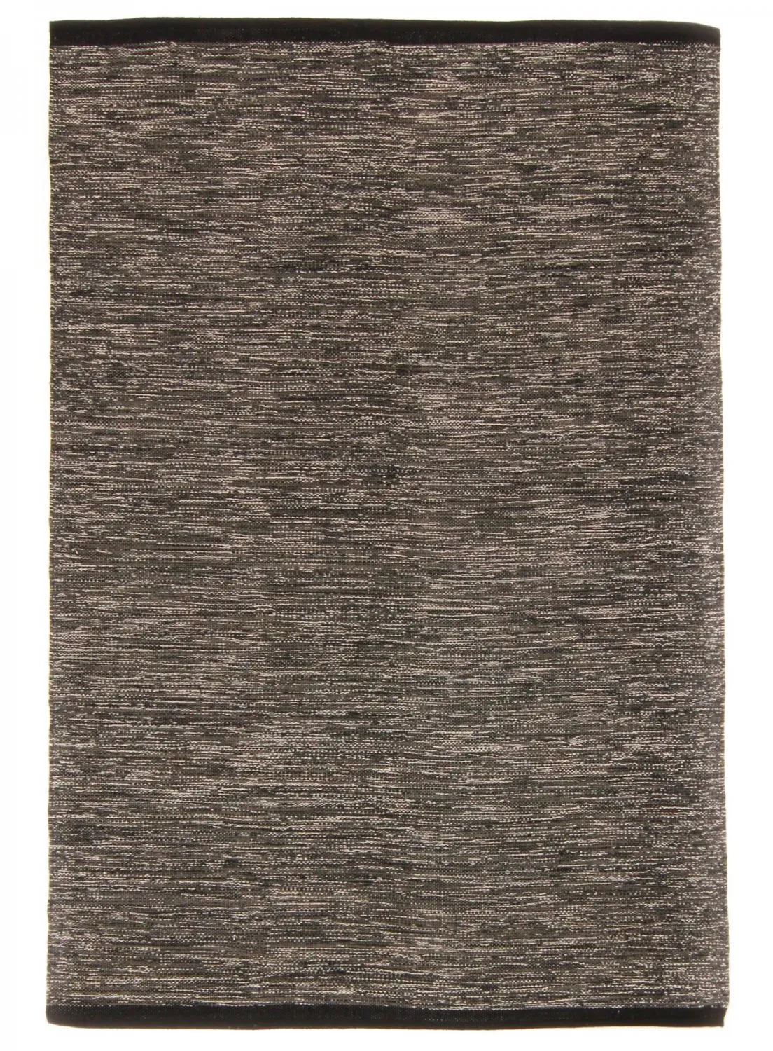 Tappeto Di Stracci - Slite (nero-bianco)