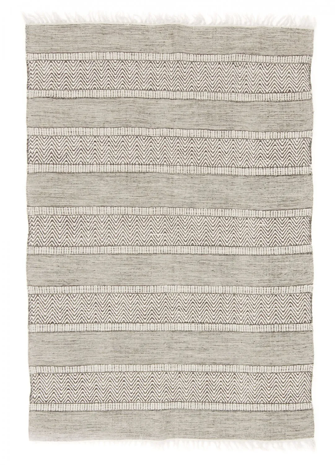 Tappeto Di Stracci - Havtorn (grigio)