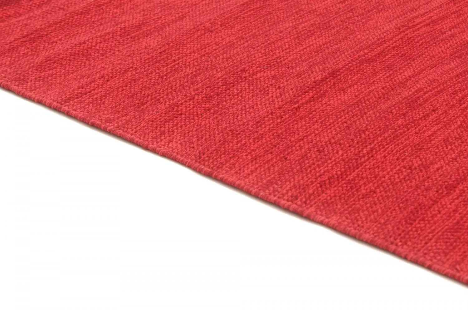 Tappeto Di Stracci - Slite (rosso)