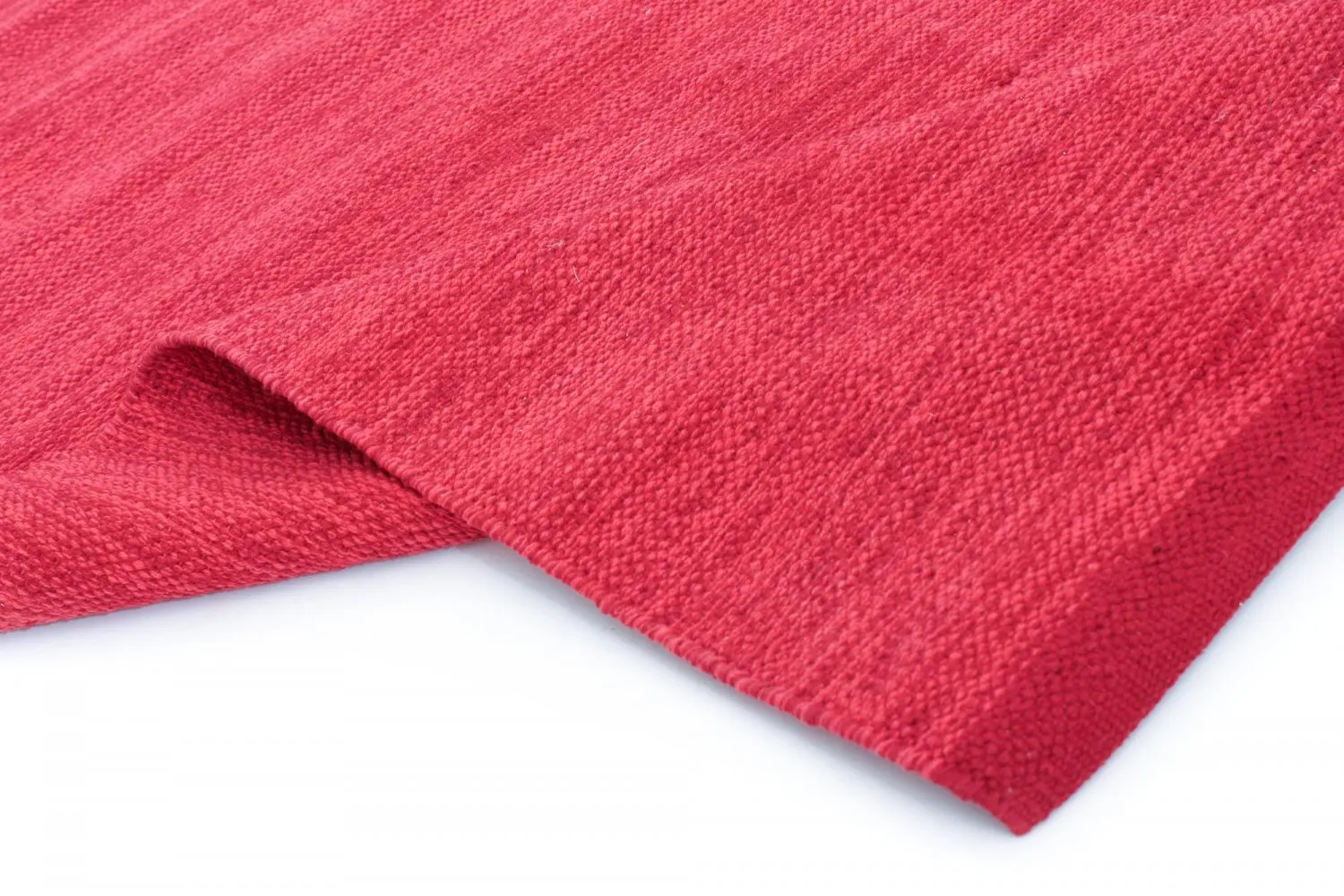 Tappeto Di Stracci - Slite (rosso)