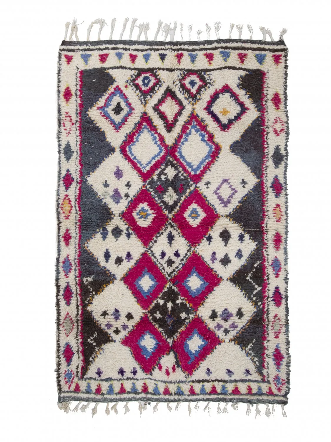 Tappeto Kilim In Stile Berbero Del Marocco Azilal 280 x 190 cm