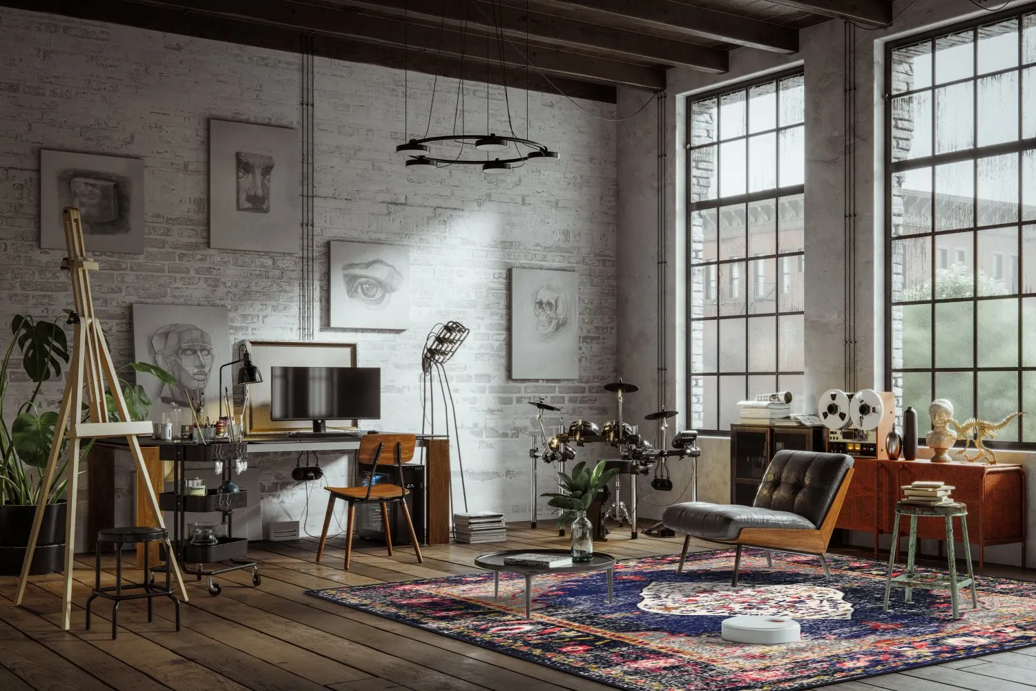 Tappeto Wilton - Rocca (multi)