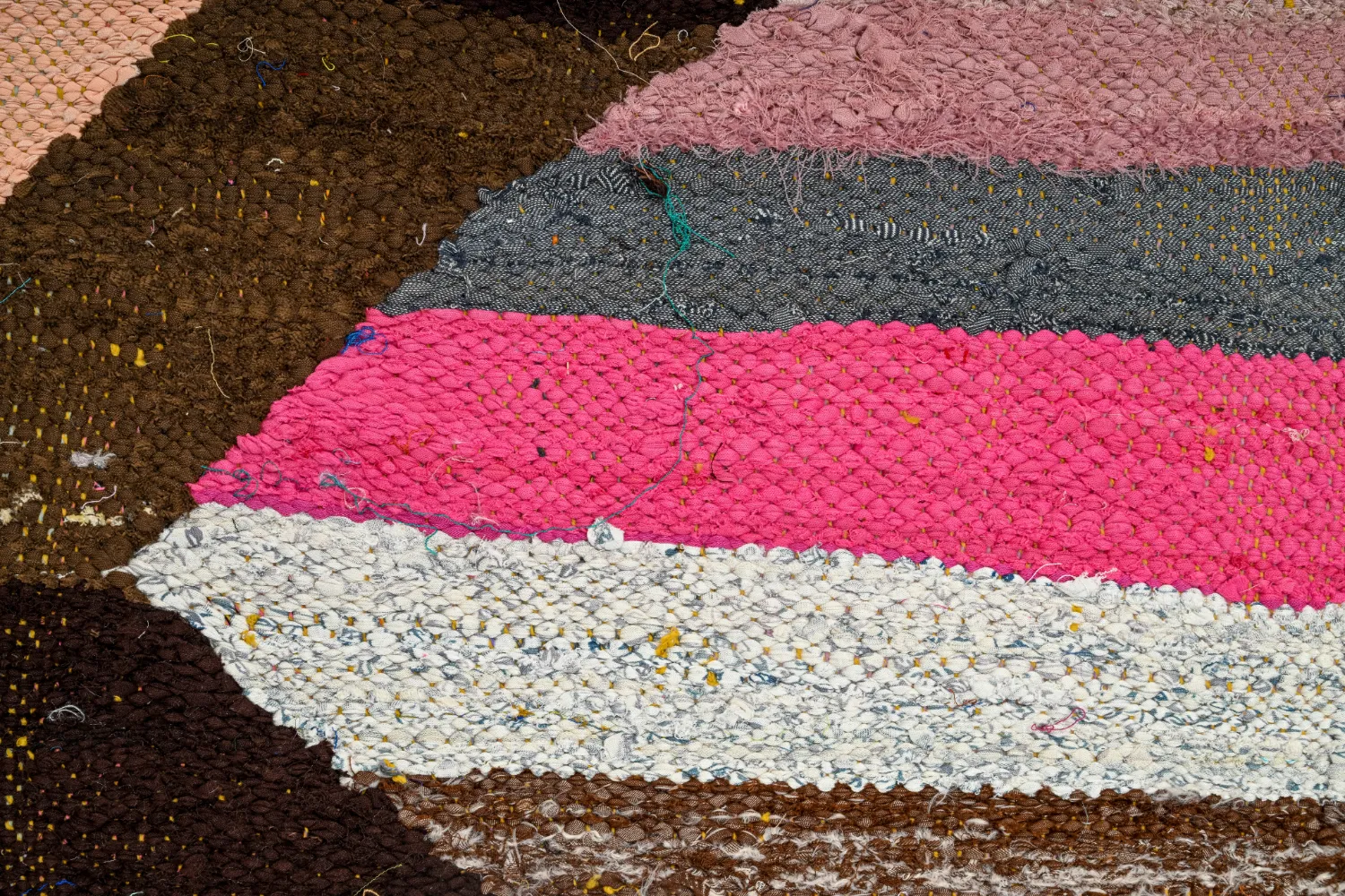 Tappeto Berberi Dal Marocco Boucherouite 155 x 260 cm