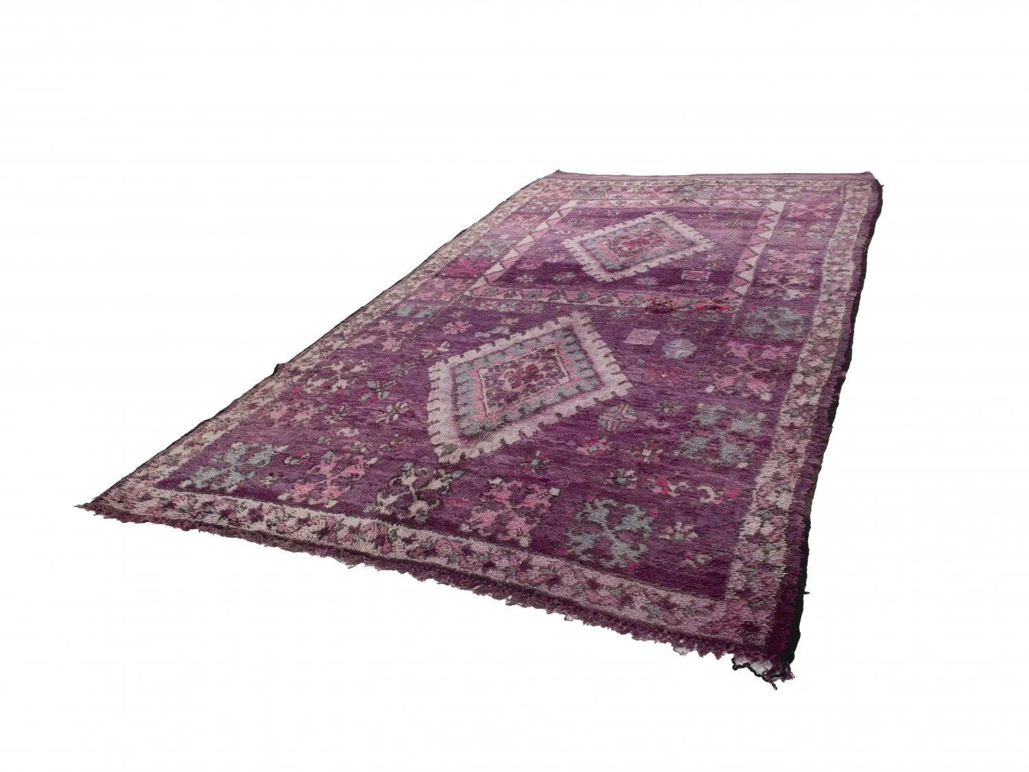 Tappeto Kilim In Stile Berbero Del Marocco Azilal Special Edition 380 x 220 cm