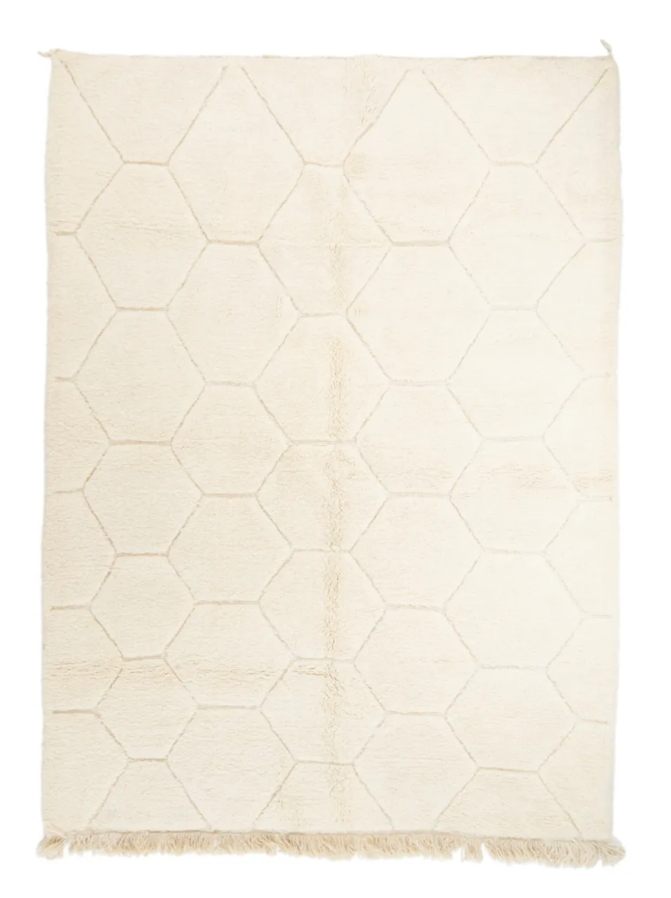 Tappeto Kilim In Stile Berbero Del Marocco Beni Ourain 210 x 290 cm