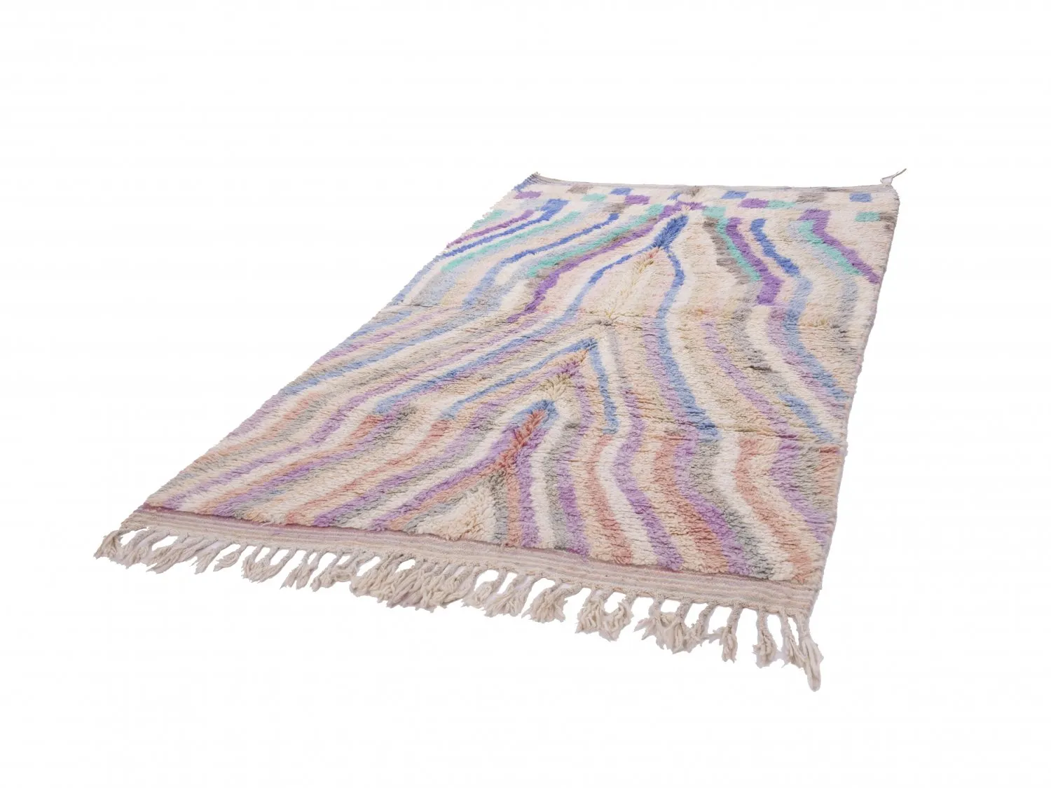 Tappeto Kilim In Stile Berbero Del Marocco Azilal 250 x 160 cm