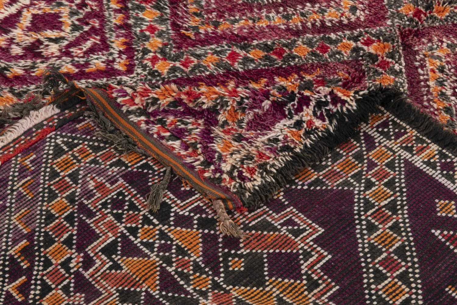 Tappeto Kilim In Stile Berbero Del Marocco Azilal Special Edition 360 x 180 cm