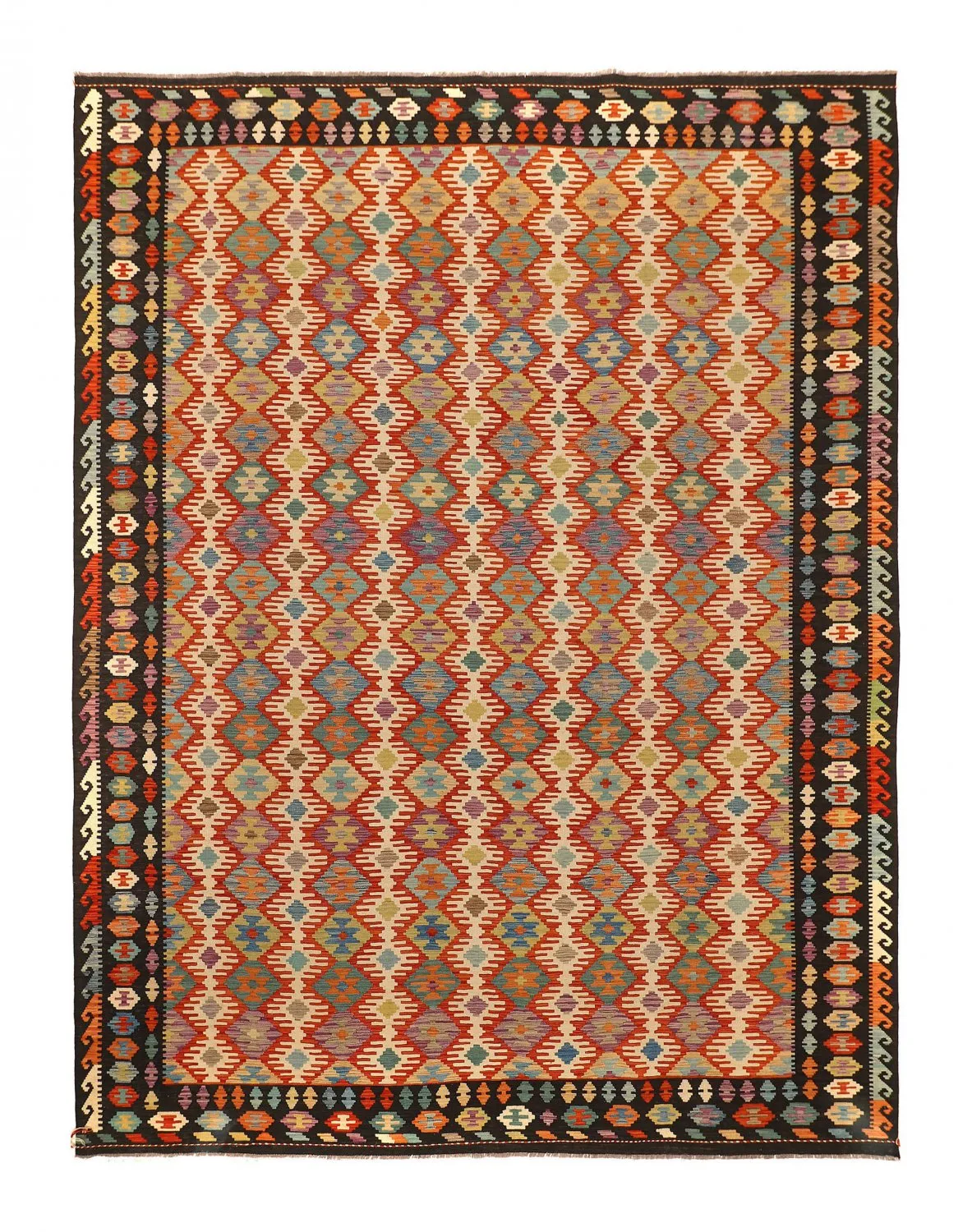 Tappeto kilim orientale 391 x 302 cm