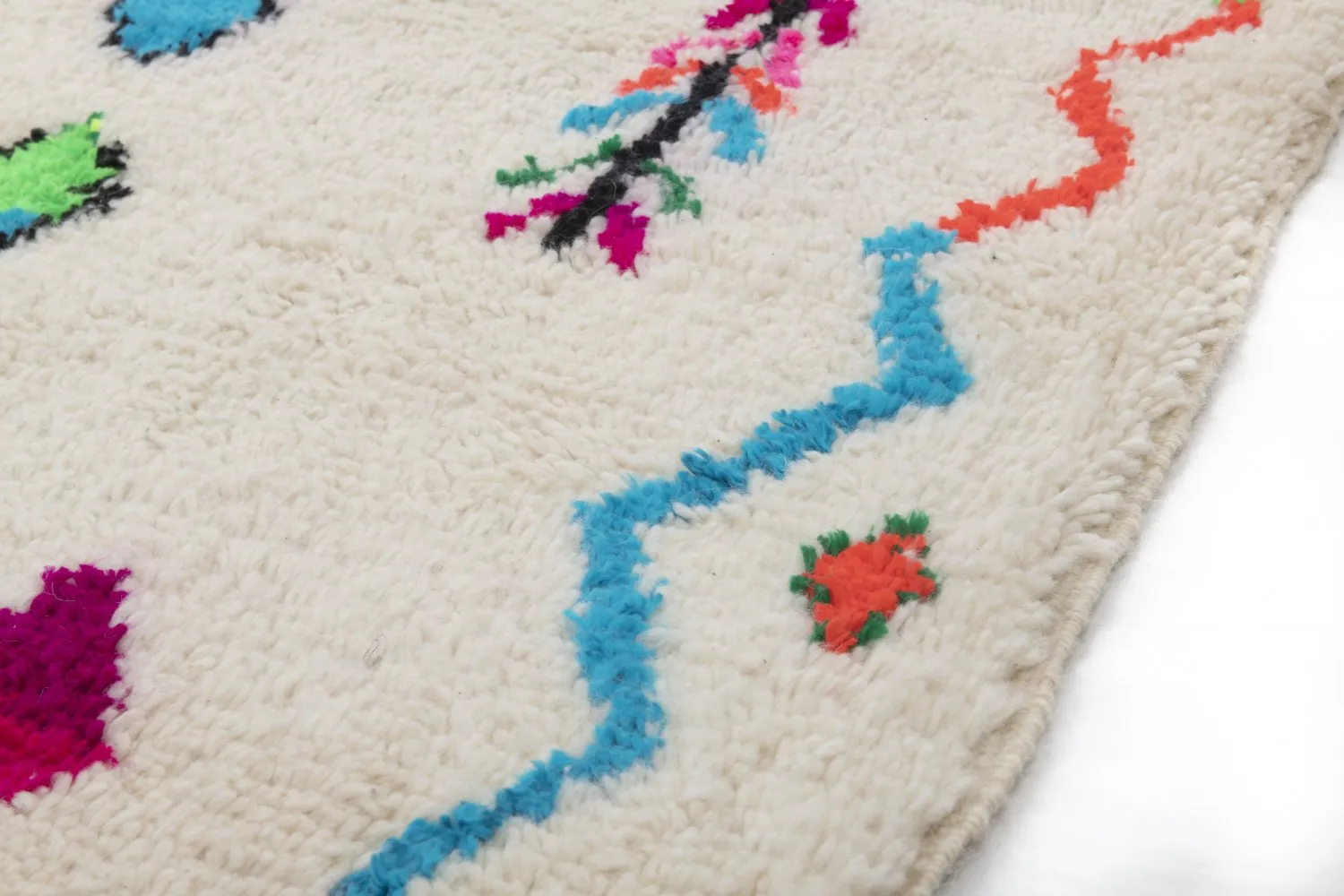 Tappeto Kilim In Stile Berbero Del Marocco Azilal 310 x 190 cm