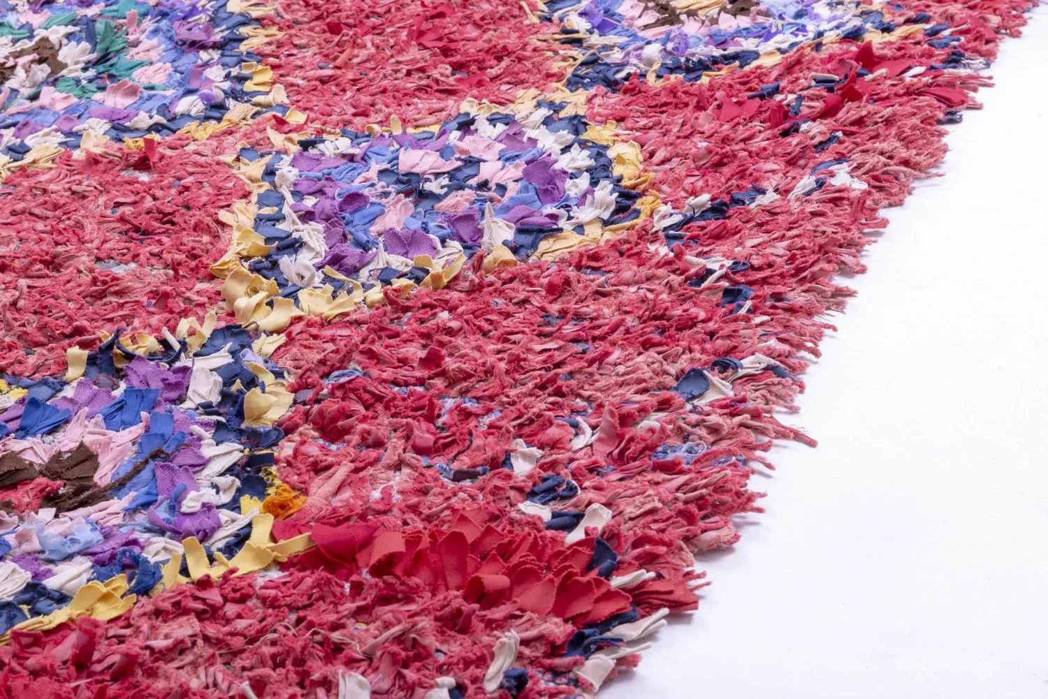 Tappeto Berberi Dal Marocco Boucherouite 315 x 135 cm