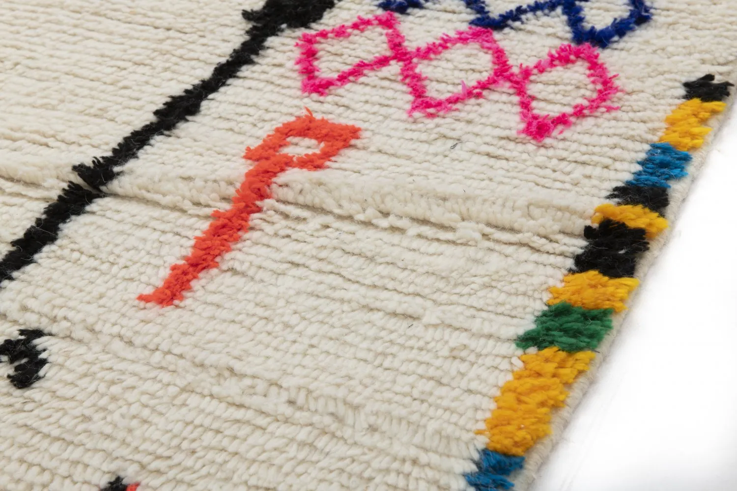 Tappeto Kilim In Stile Berbero Del Marocco Azilal 290 x 190 cm
