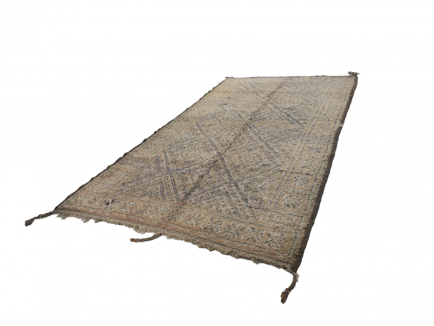Tappeto Kilim In Stile Berbero Del Marocco Azilal Special Edition 350 x 200 cm