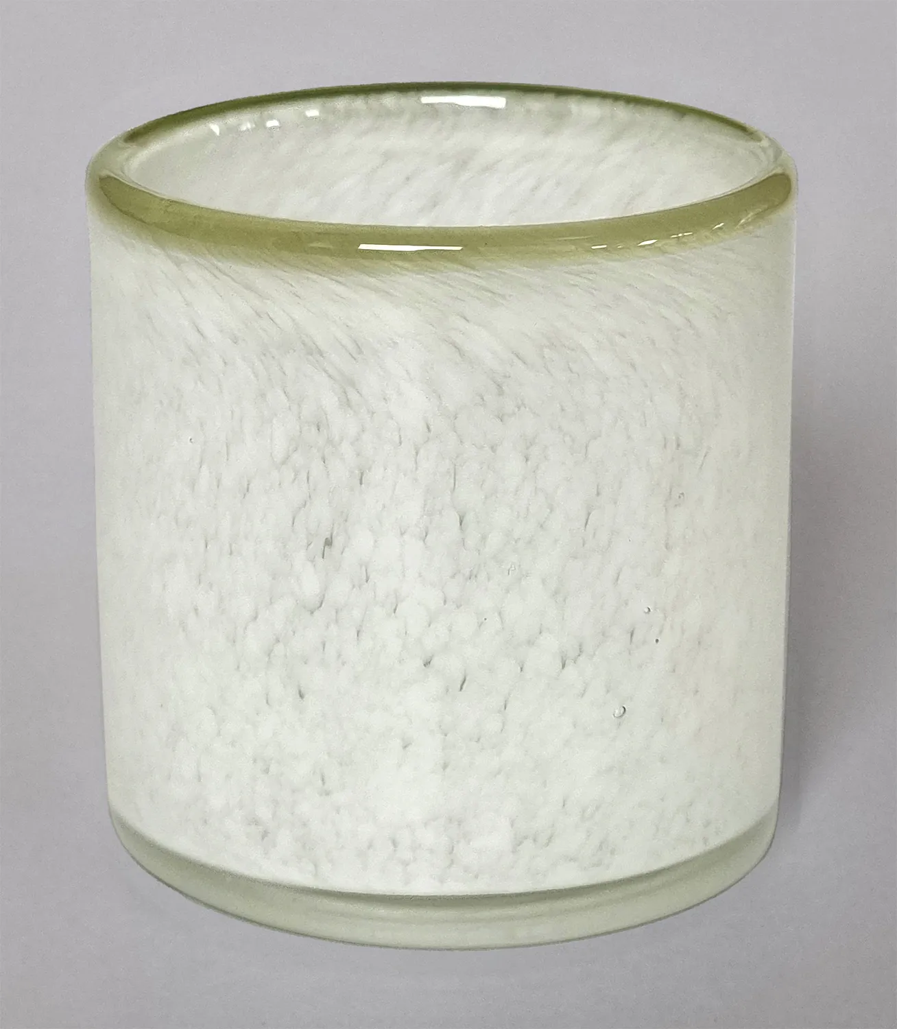 Porta candele S - Harmony (bianco/verde)