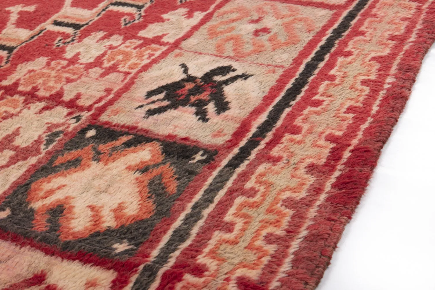 Tappeto Kilim In Stile Berbero Del Marocco Azilal Special Edition 380 x 180 cm