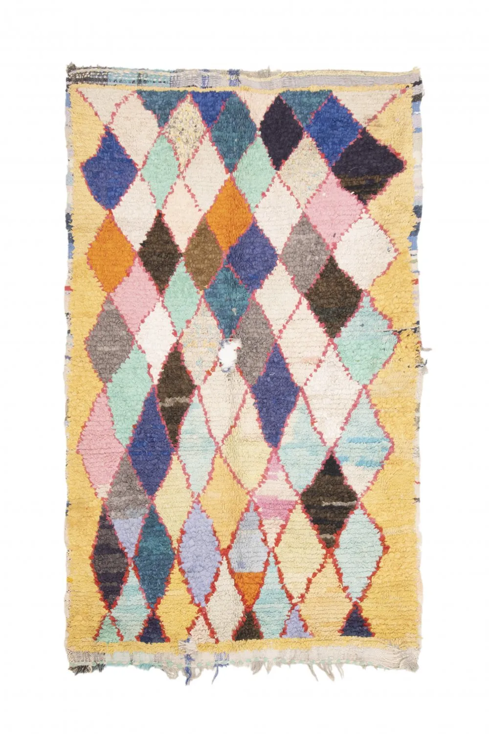 Tappeto Berberi Dal Marocco Boucherouite 200 x 120 cm