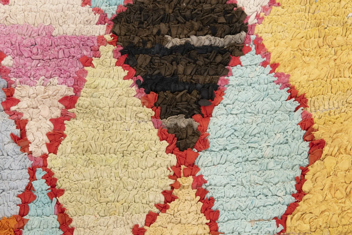 Tappeto Berberi Dal Marocco Boucherouite 200 x 120 cm