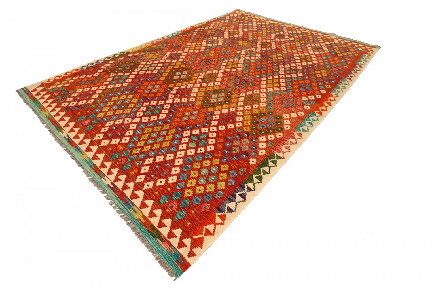 Tappeto kilim orientale 297 x 199 cm