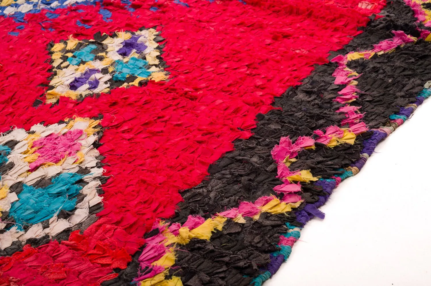 Tappeto Berberi Dal Marocco Boucherouite 170 x 300 cm