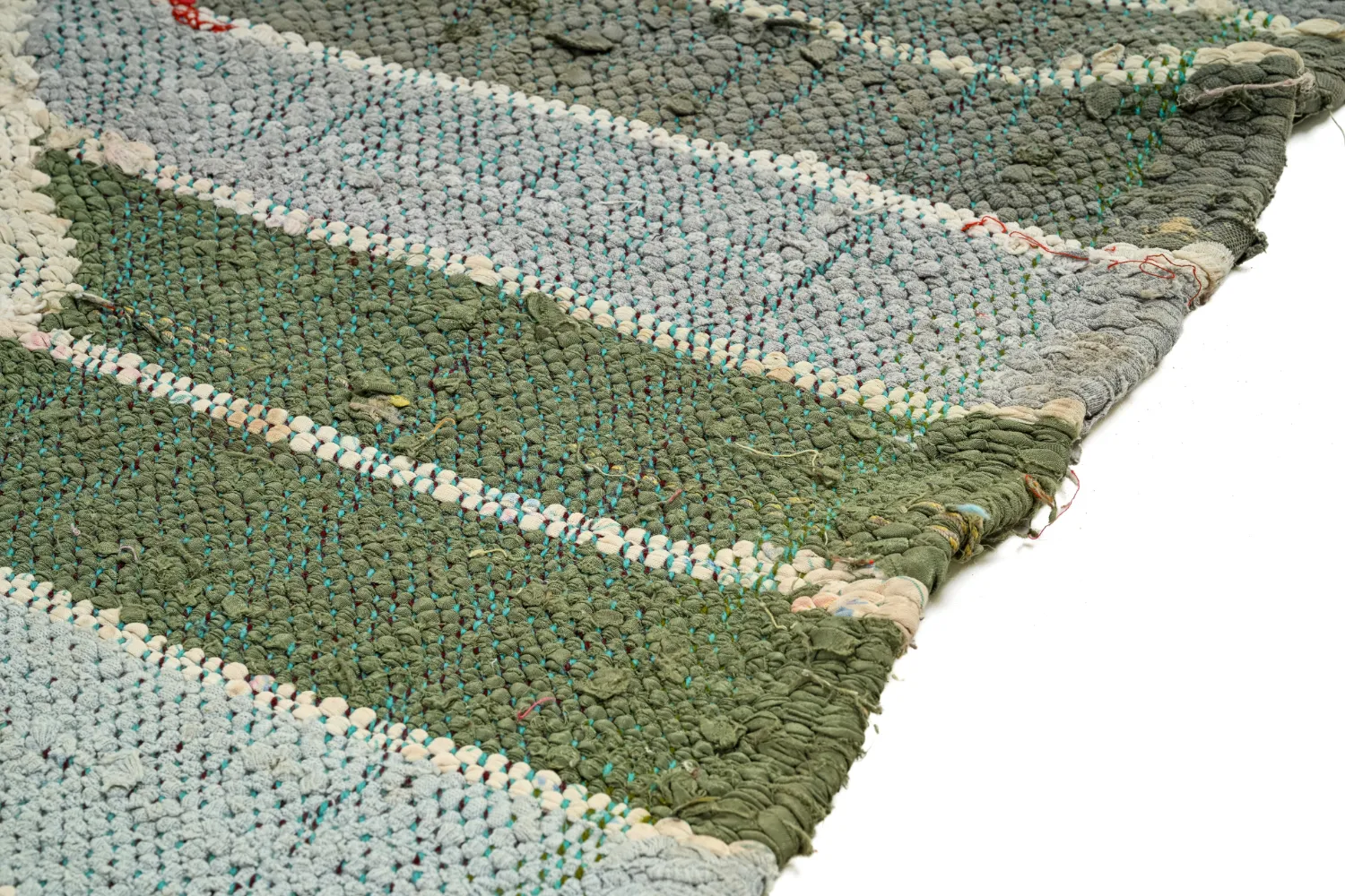 Tappeto Berberi Dal Marocco Boucherouite 120 x 280 cm