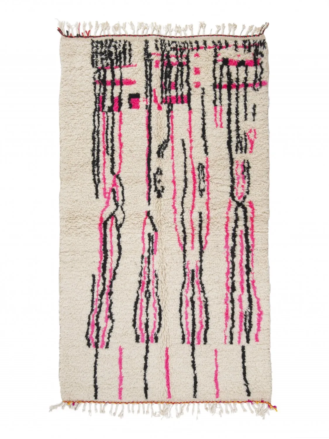 Tappeto Kilim In Stile Berbero Del Marocco Azilal 250 x 140 cm